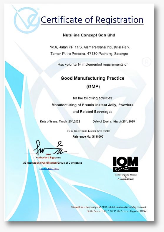 GMP Certified